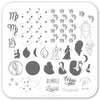 CJSZ-07 Virgo | Clear Jelly Stamping Plate