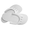 Foam Spa Slippers with Non Skid Sole - White or Black Individuals or Pack of 12 in Black