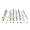 10 Tip Acrylic Display Holders - Assorted Styles and Colours | Lula Beauty