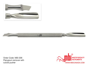 MBI-306 Pterygium Remover + Cuticle Pusher