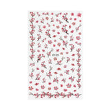 Pretty in Pink Flowers ~ Self Adhesive Decals | Lula Beauty